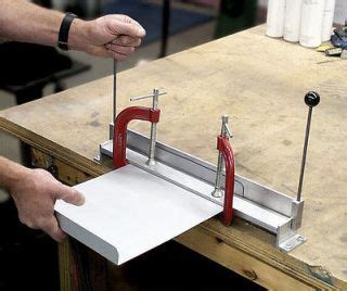 miniature sheet metal brake|handheld sheet metal bender.